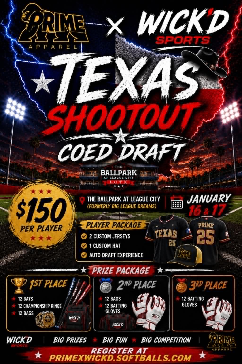 Prime x Wickd: Texas Shootout